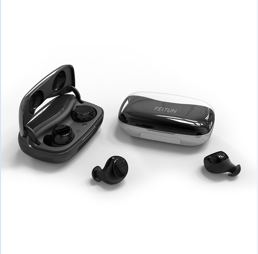 FEITUN Fly Dolphin real wireless Bluetooth headset in-ear earplug, headset, Magic sound, noise reduction gram thumbnail
