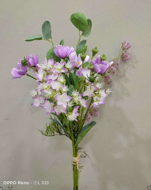 Artificial Persian Daisy bouquets, artificial flower bouquets, home table flowers, handicrafts, hotel soft decoration, wedding flower bouquets, and bridal bouquets Specification image