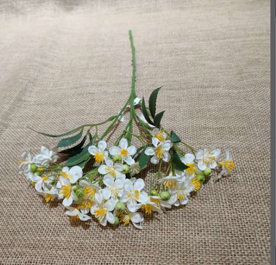 Single wood tung flowers imitation artificial flowers artificial flowers furniture crafts hotel wedding decoration thumbnail