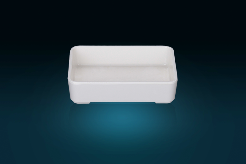 DM Demi SB-0063 A5 melamine imitation porcelain longfang barbecue plate hot pot barbecue vegetable plate