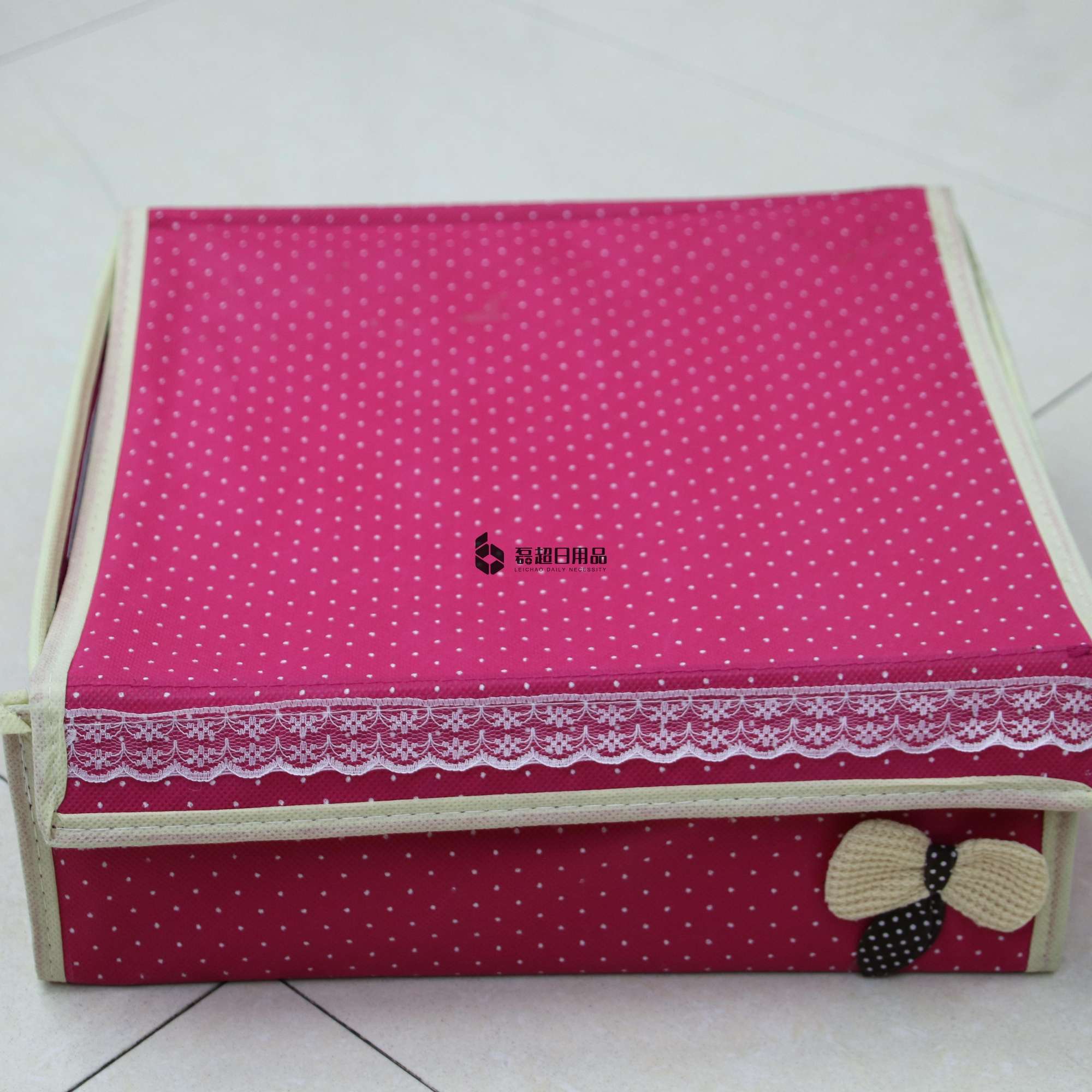 Underwear and socks storage box cloth art household finishing box drawer type compartments