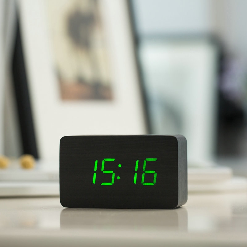 LED电子钟智能创意电子钟数字电子钟夜光多功能闹钟可定制LOGO详情图9