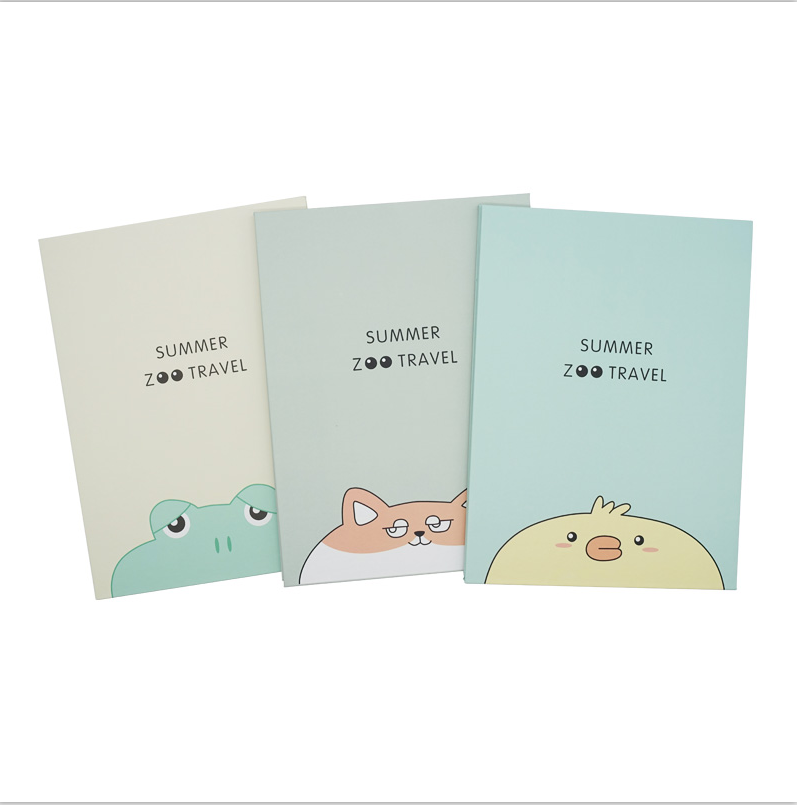 Folding paper mirror animal theme series