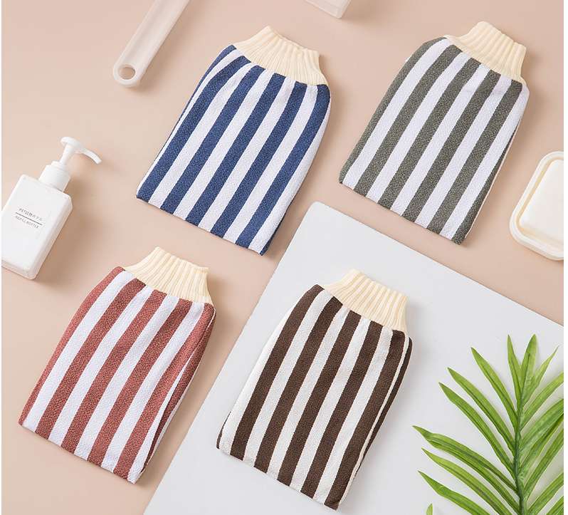 A13 Vertical bar bath gloves thumbnail