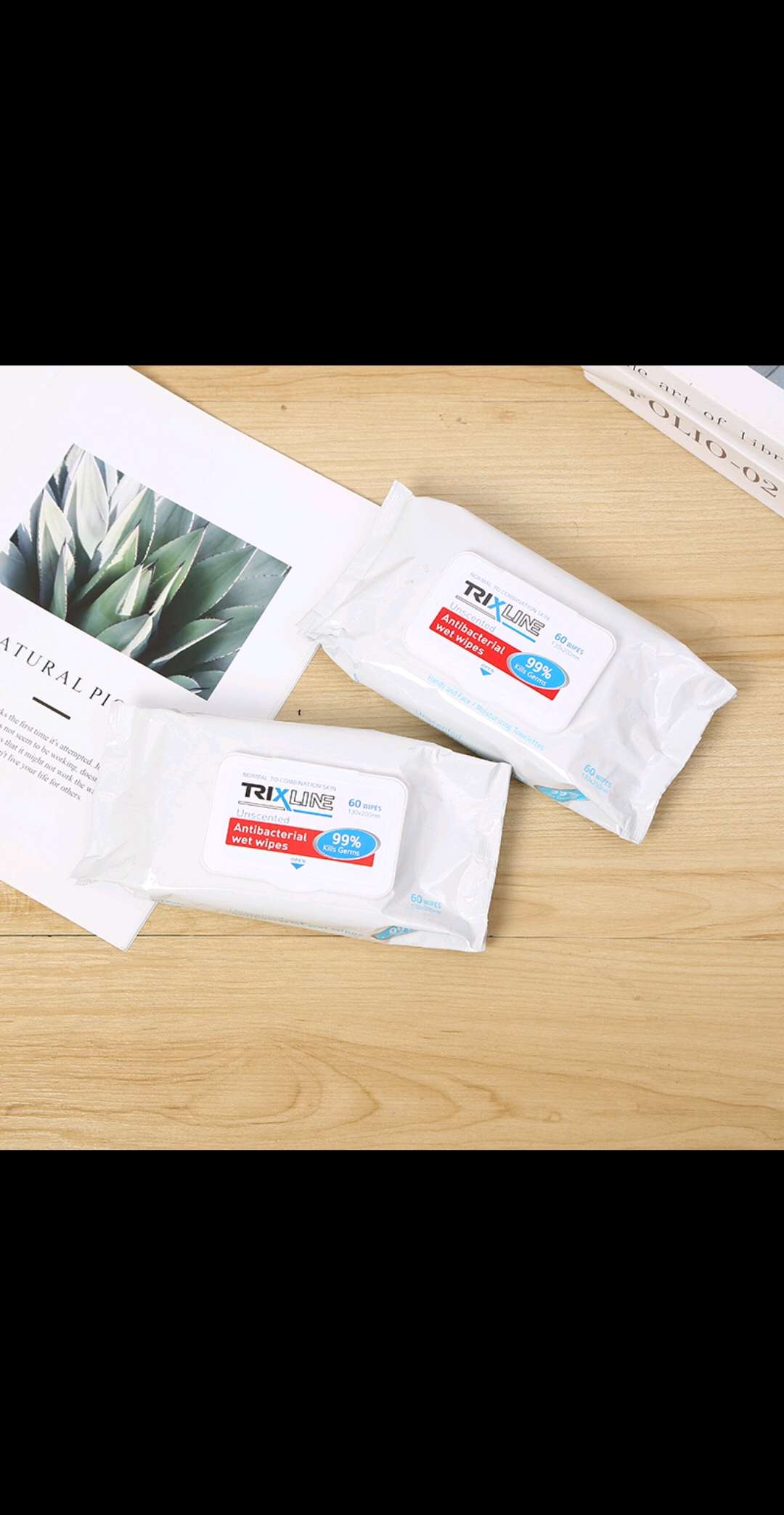 99.99% antibacterial the disposable wipes thumbnail