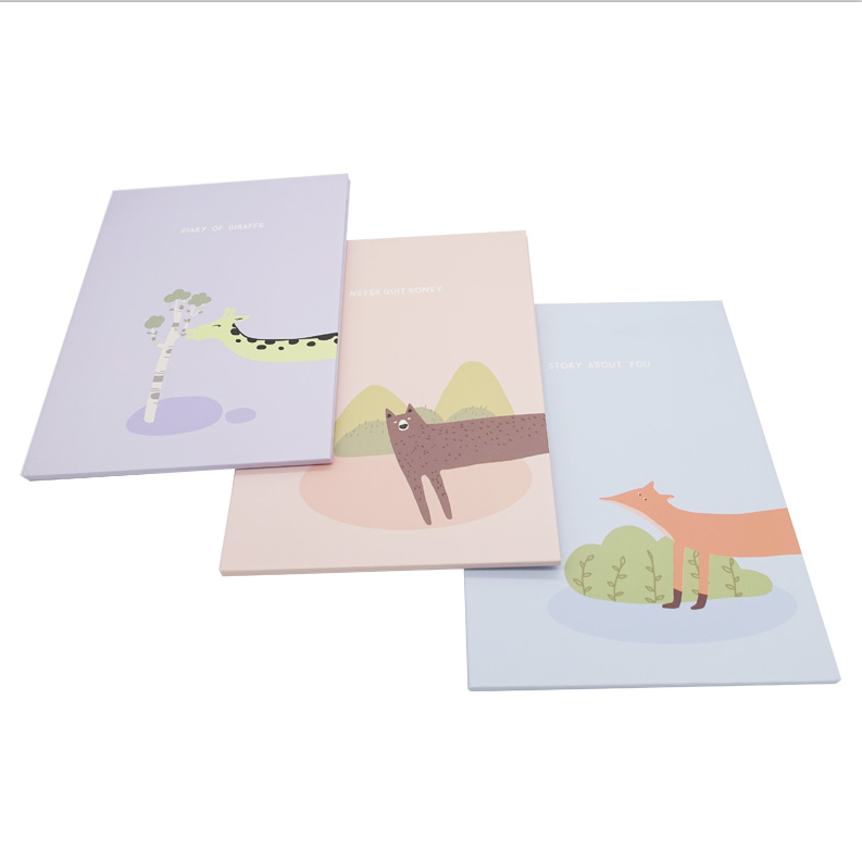 Folding paper mirror cute animal series thumbnail