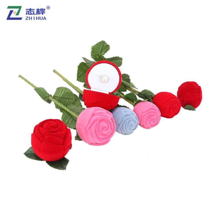 Hot-selling velvet fabric and metal decoration jewelry storage box, jewelry store gold store decoration box, Valentine's Day and Mother's Day ring box, pendant box, bracelet box, bracelet box, jewelry packaging box, jewelry packaging box, jewelry box details Picture