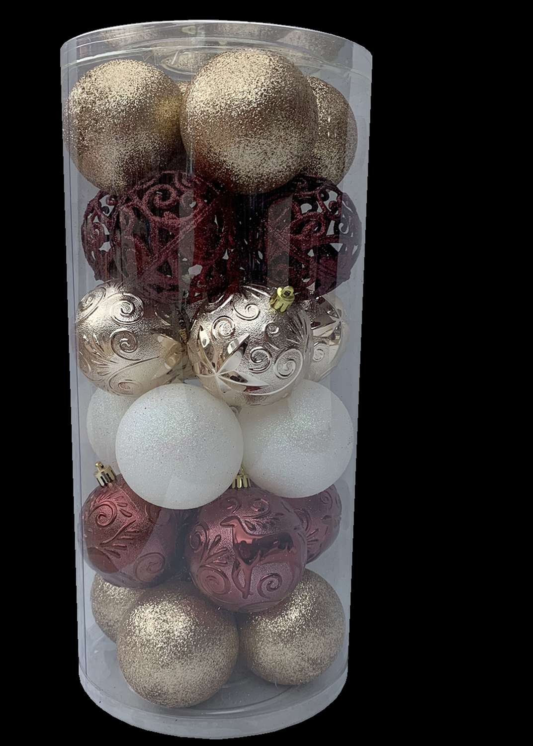 双鹿 新五角星 镂空球 混色 圆筒