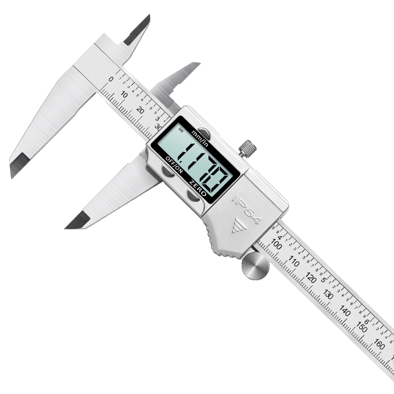 金属壳电子数显油标卡尺内径深度小型家用不锈钢高精度工业级