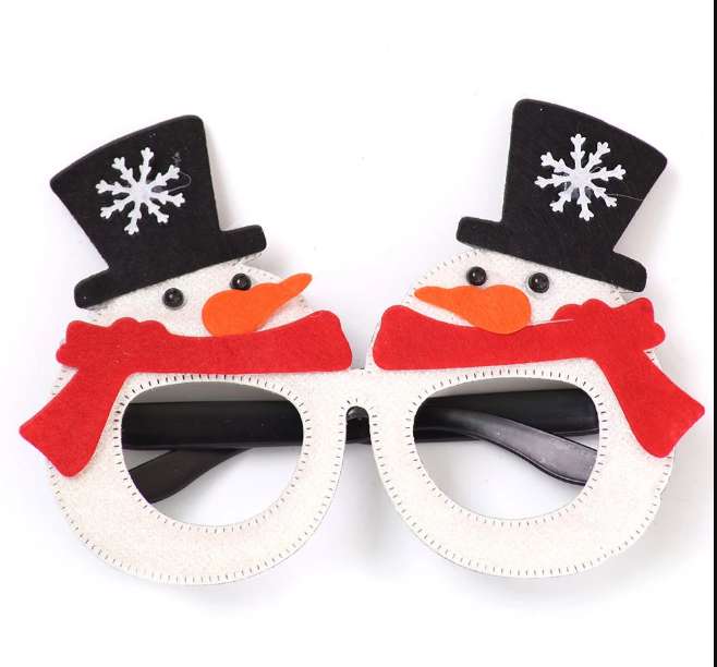 雪人眼镜