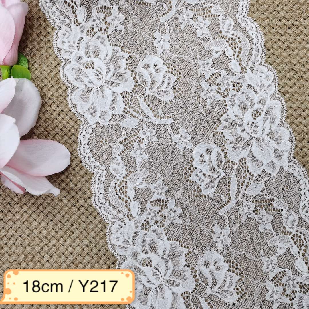 Spandex lace elastic lace lace Y217 Specification image