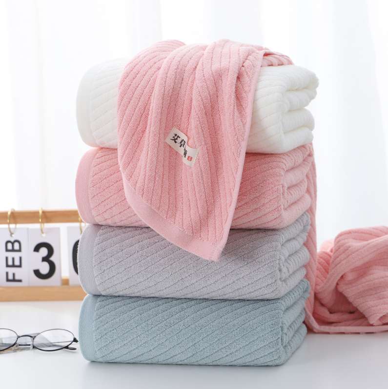 Tuo-ou textile factory direct sales 8700 twill wormwood antibacterial bath towel