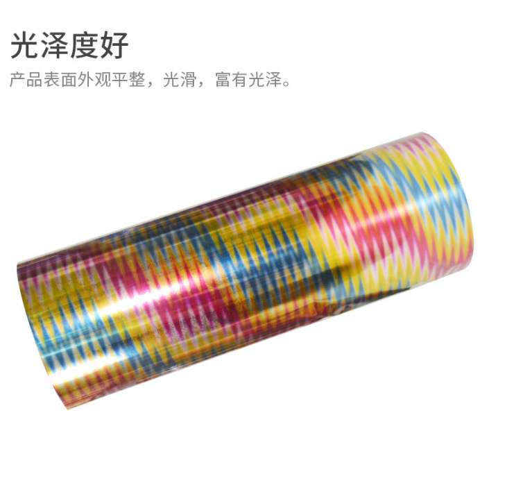 Laser PETPUPVCTPU scallion powder reflective luminous heat transfer printing and hot stamping Application Scenario