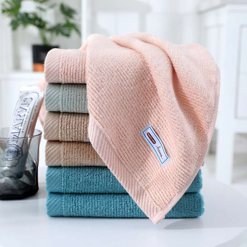 Topo Textile Factory Direct Sales 8742 Wind Blown Wheat Wave Towel Recycled Cellulose Fiber Cotton Towel