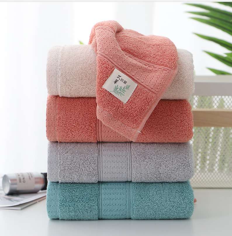 Topo textile factory direct sales 8578 wormwood antibacterial bath towel pure cotton wormwood antibacterial