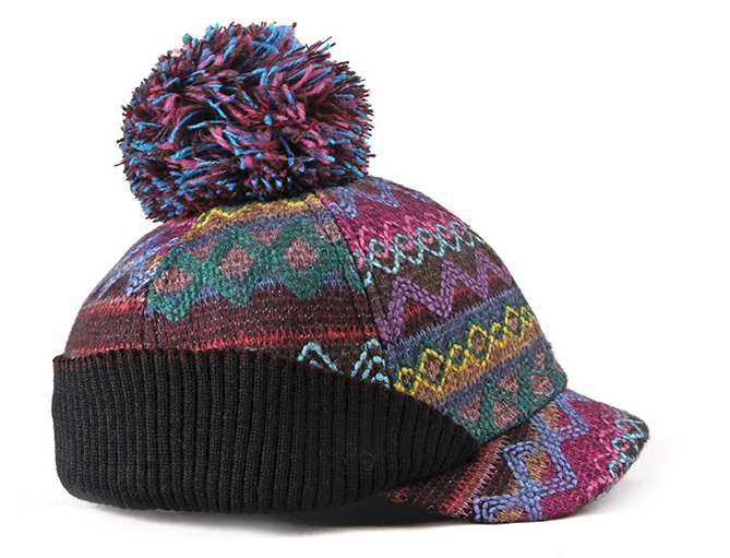 Hairball Trend Autumn And Winter Fashion Hat Specification drawing