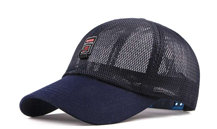Men's and women's summer baseball caps with nets