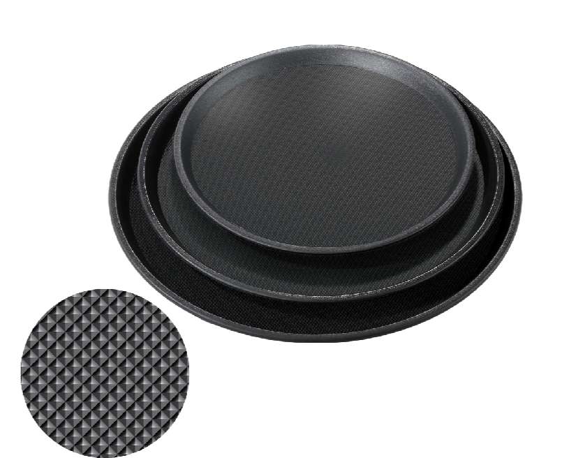 PU leather non-slip processing disc black A8-623F