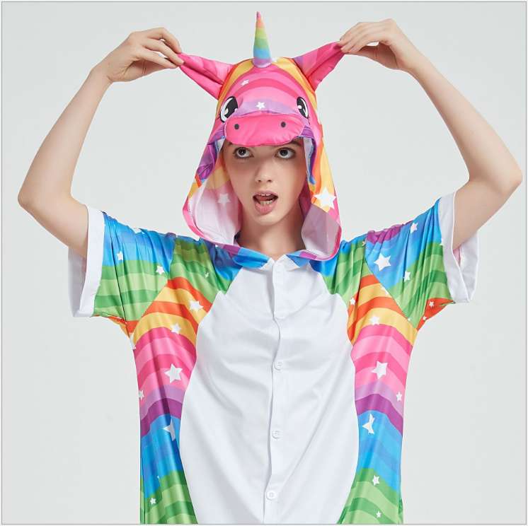 Cartoon animal pajamas, Pegasus unicorns, lots of styles thumbnail