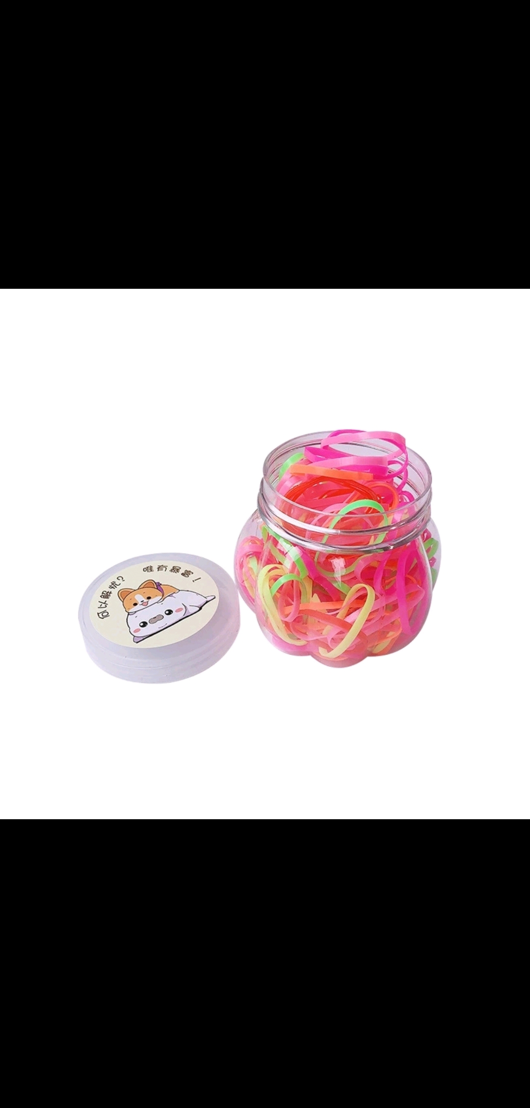 Japanese and Korean girls' non-damaging hair candies, disposable rubber bands that can be pulled unbreakable, universal hair bands for both adults and children, street stall supply undefined