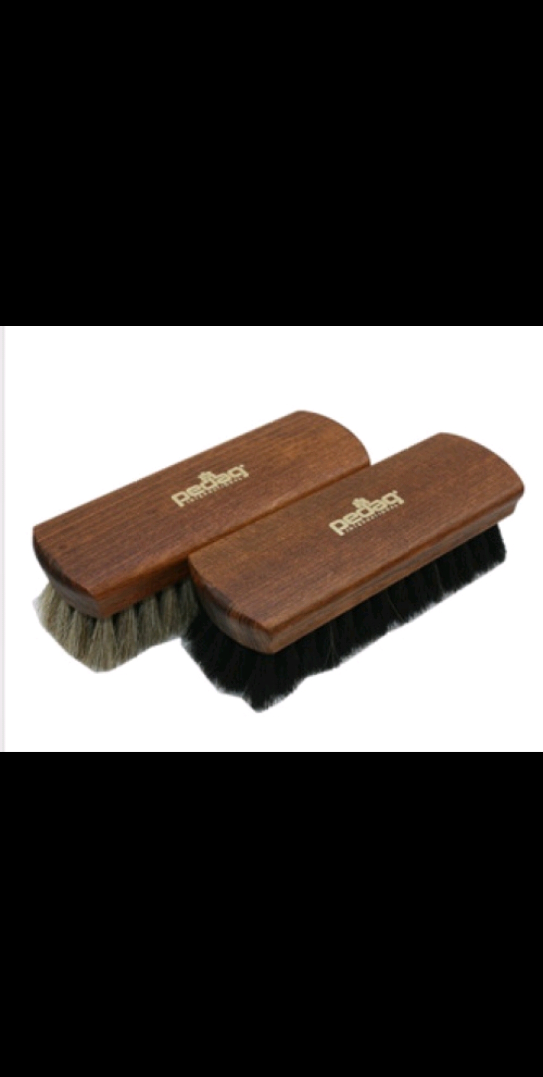 德国进口大号马毛刷自然色黑色打蜡刷油护理