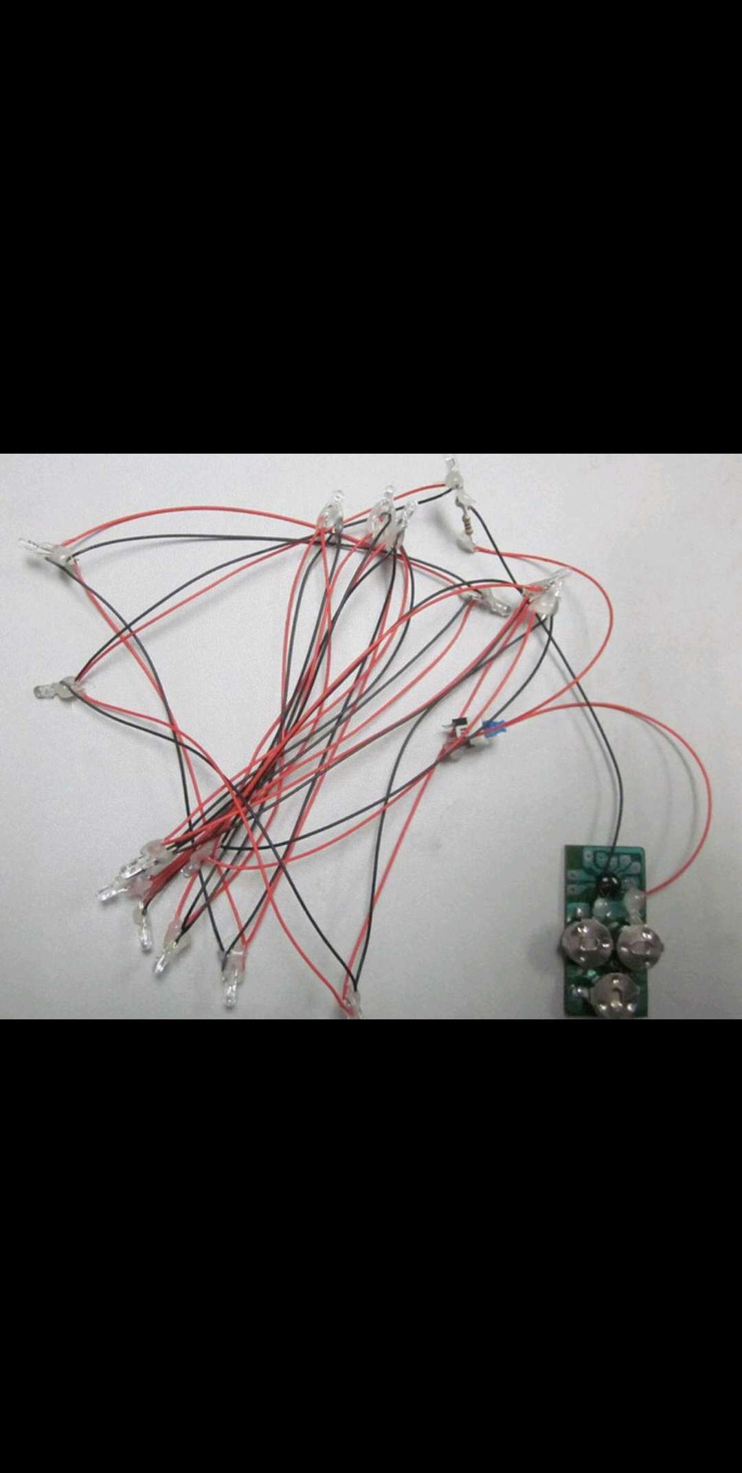 玩具配件铁皮五金片led发光玩具工艺礼品装饰配件 闪光机芯  三功能奶嘴奶咀片细节图