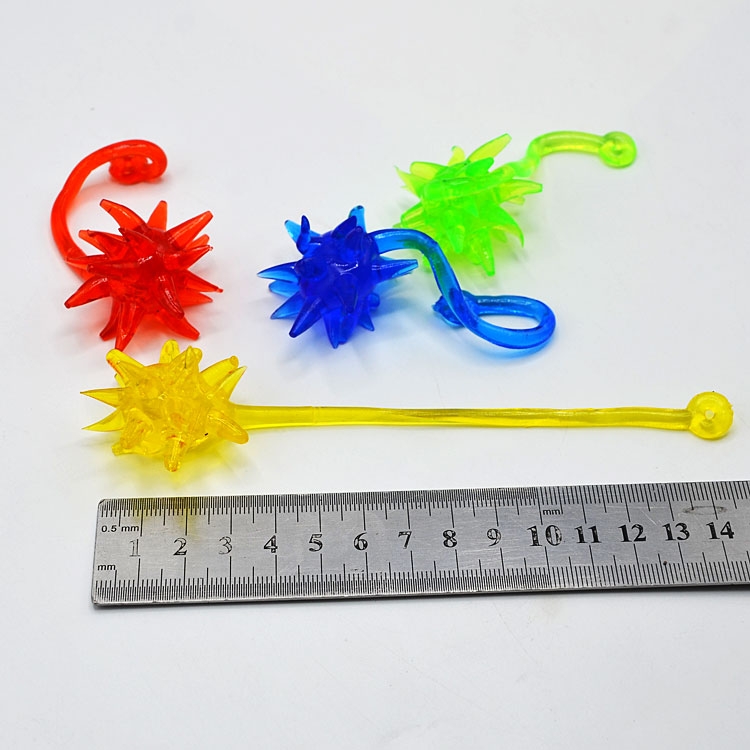 儿童玩具粘性软料粘锤塑胶流星锤学校园周边地摊热卖流行吊板玩具大粘锤细节图