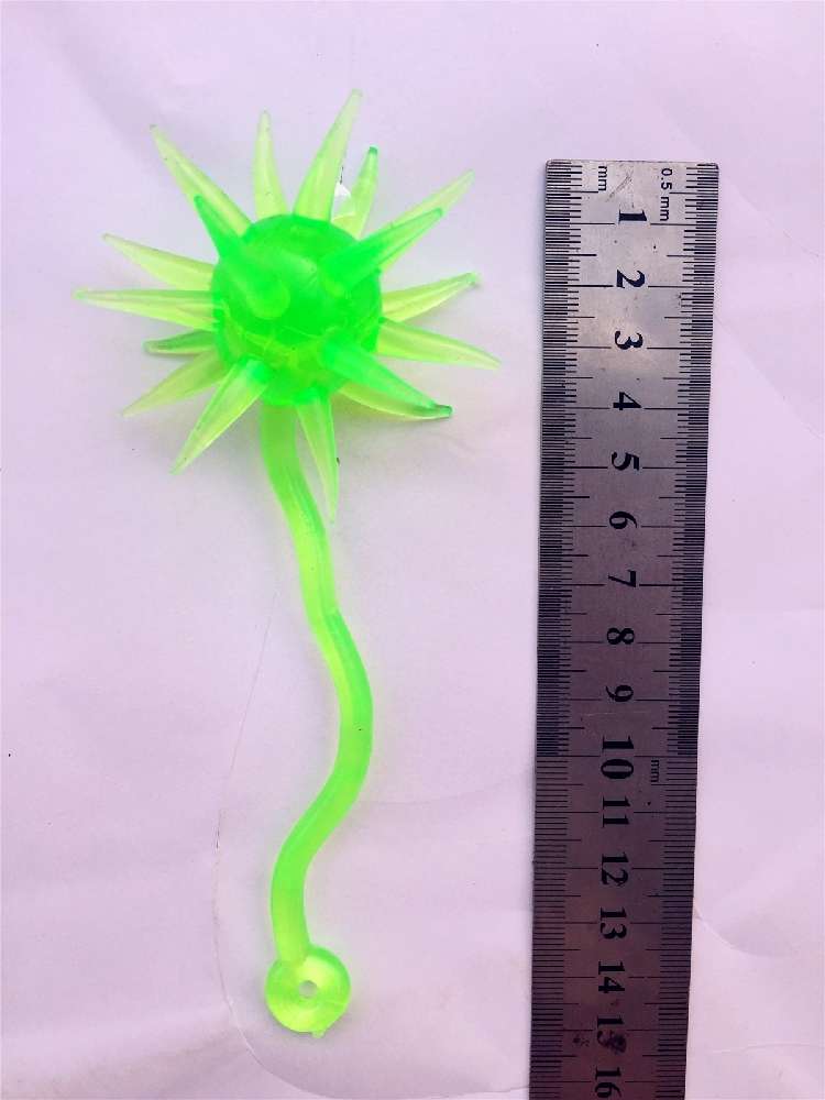 儿童玩具粘性软料粘锤塑胶流星锤学校园周边地摊热卖流行吊板玩具大粘锤白底实物图