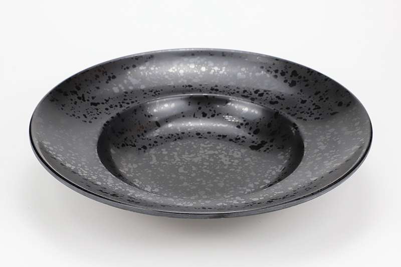 Melamine black and white ink series small bowl soup bowl plate WL42106