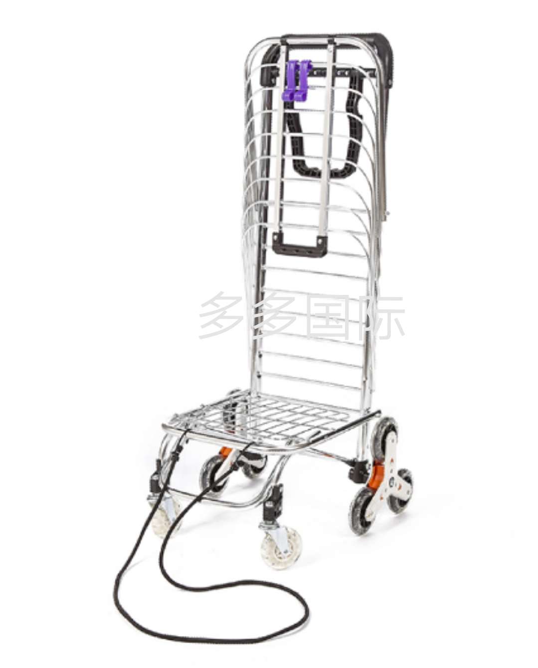 Rotating handle aluminum grocery cart, dual-purpose aluminum grocery cart, ladder grocery cart, shopping cart, luggage cart Item Picture