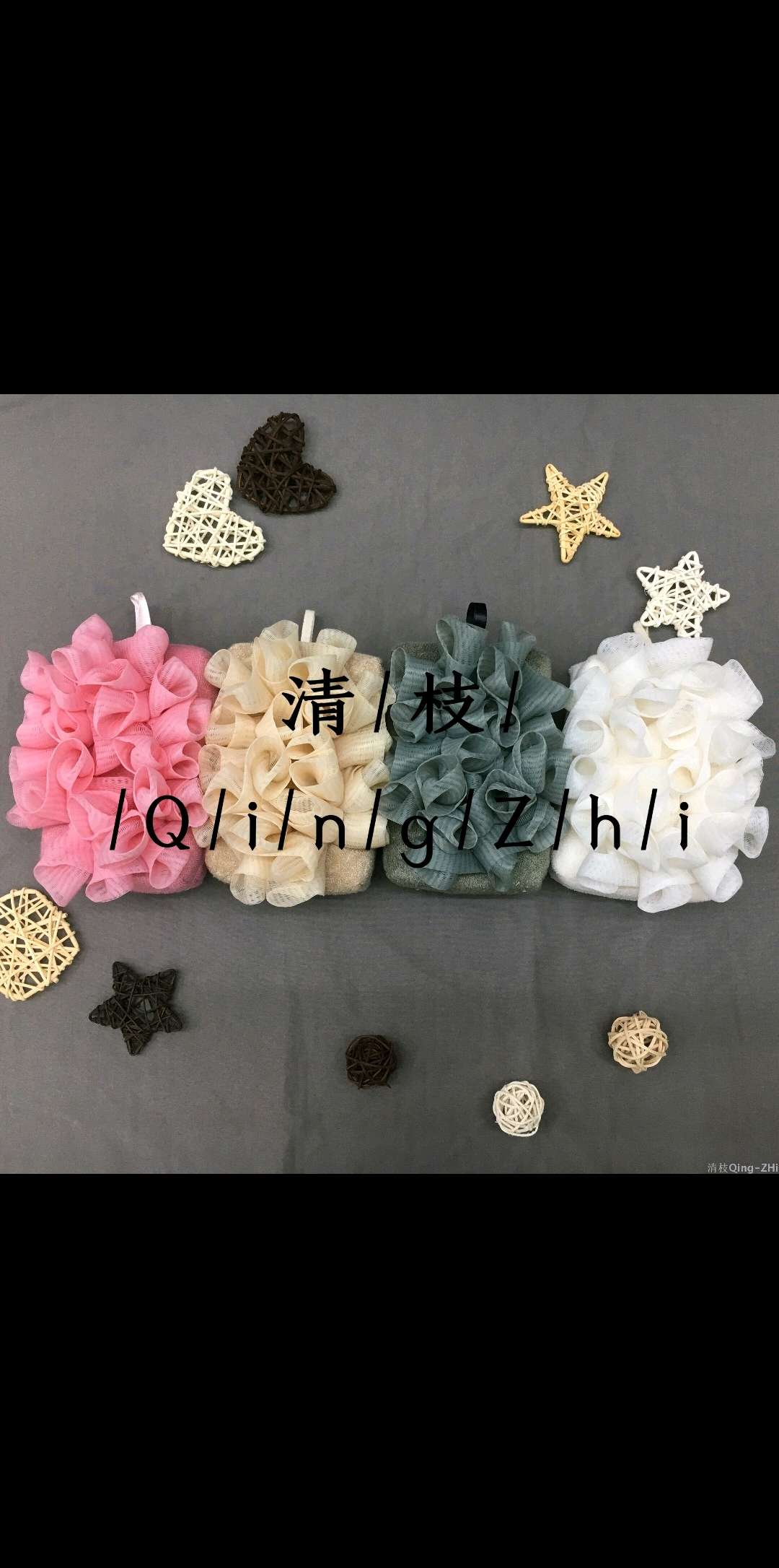 Clear branch brand bath flower bath sponge cleanses skin a large number of foam bath sponge blocks