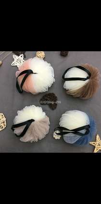 Pumpkin Ball Cute bath ball soft cleanser can lather skin for a long time