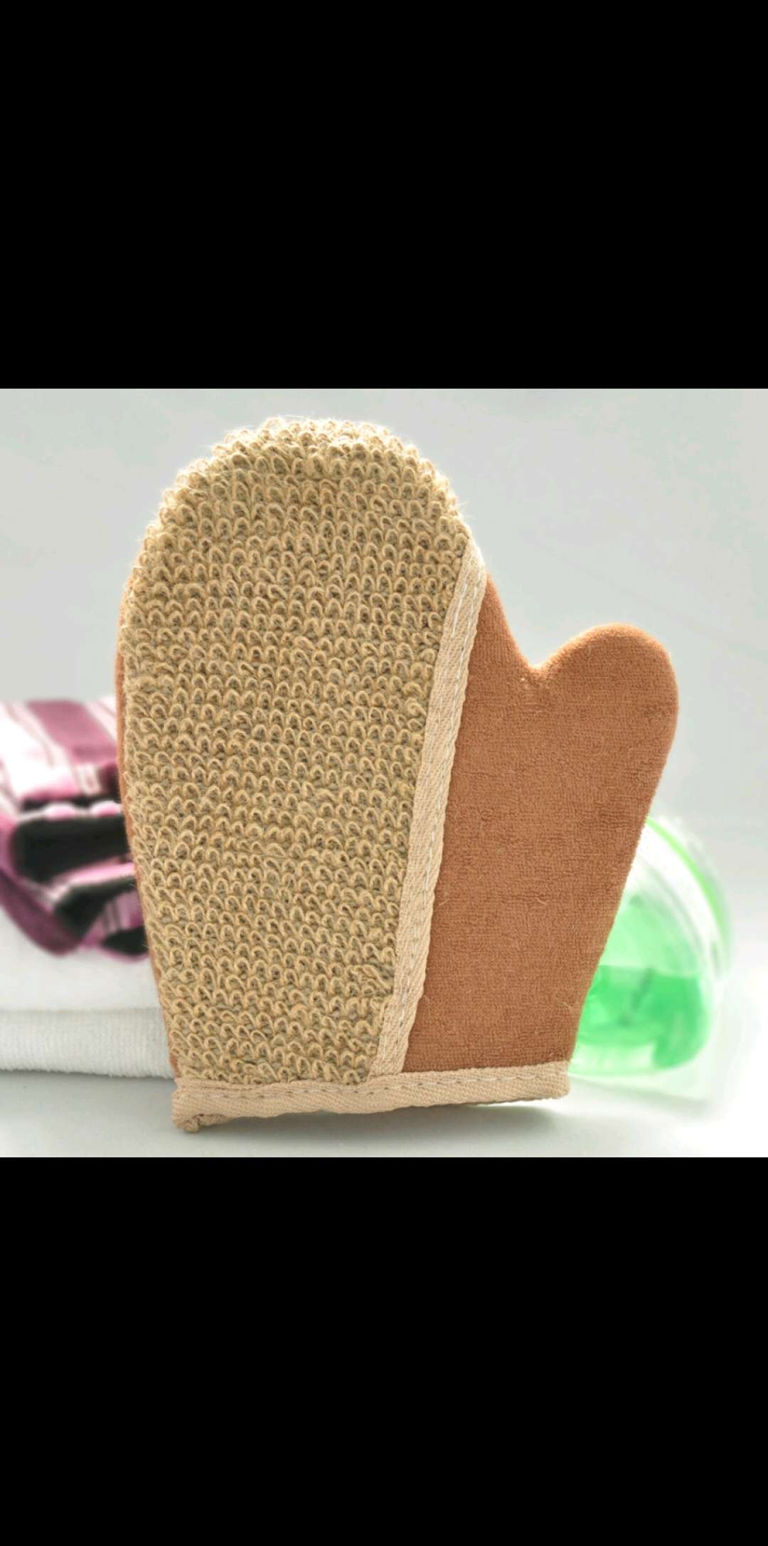 Bath Flower Toiletries Bath Flower Toiletries Exfoliating Bath Gloves High-Grade Finger-Rubbing Bath Towel Manufacturers Direct Custom details Picture
