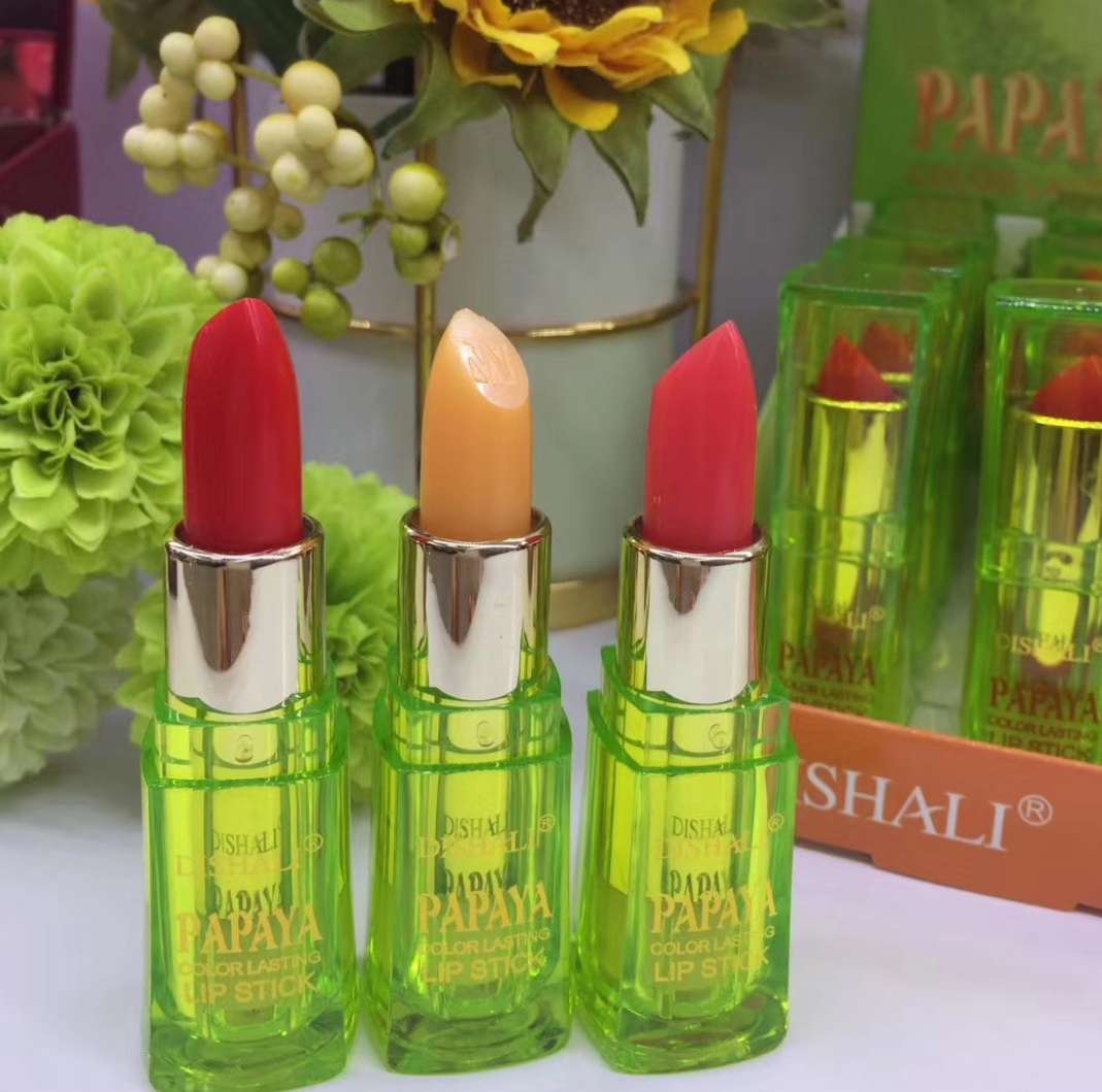 义乌好货#DISHALI 木瓜变色口红24支装长久焕彩详情图3