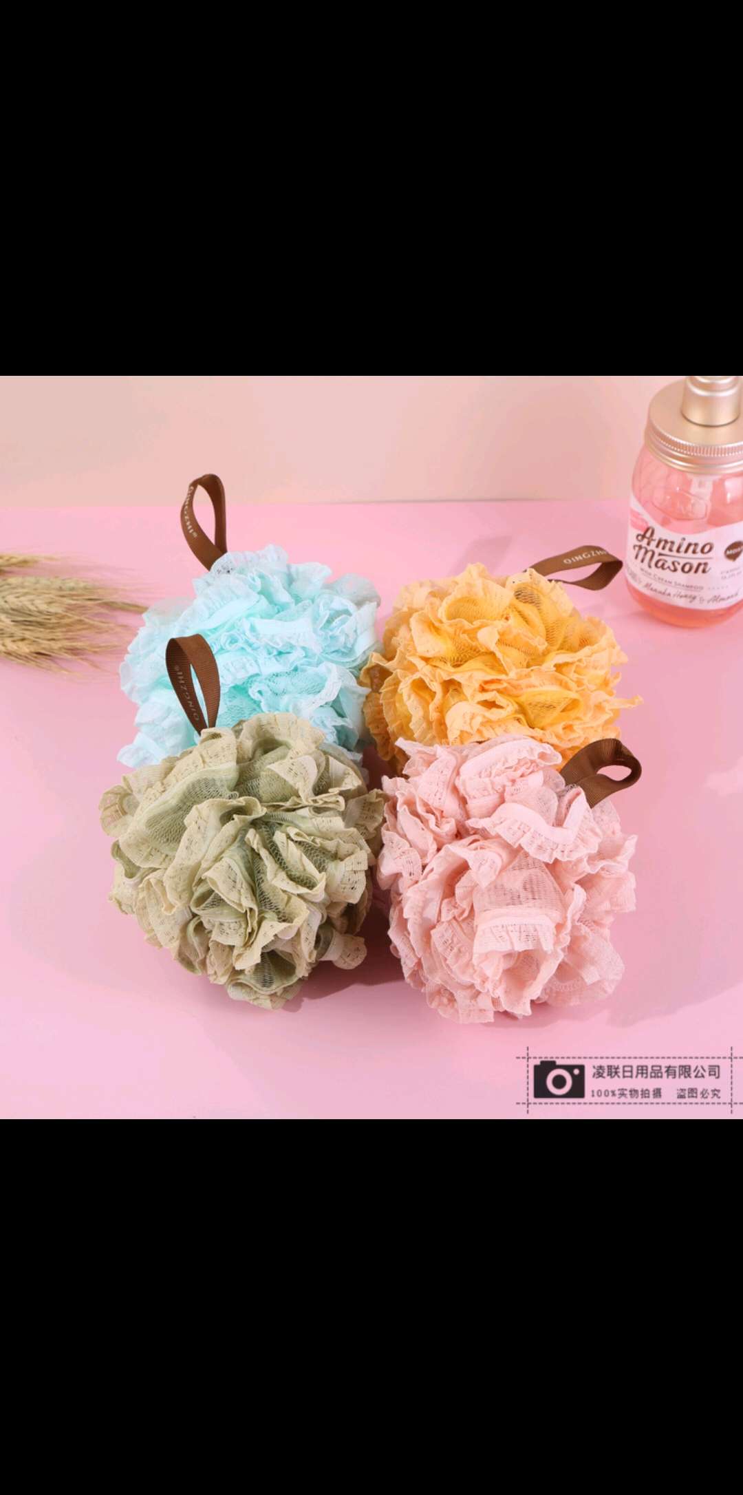 Multi-color bath ball bath ball bath flower scrub bath bubble bath bath with a large shower flower thumbnail