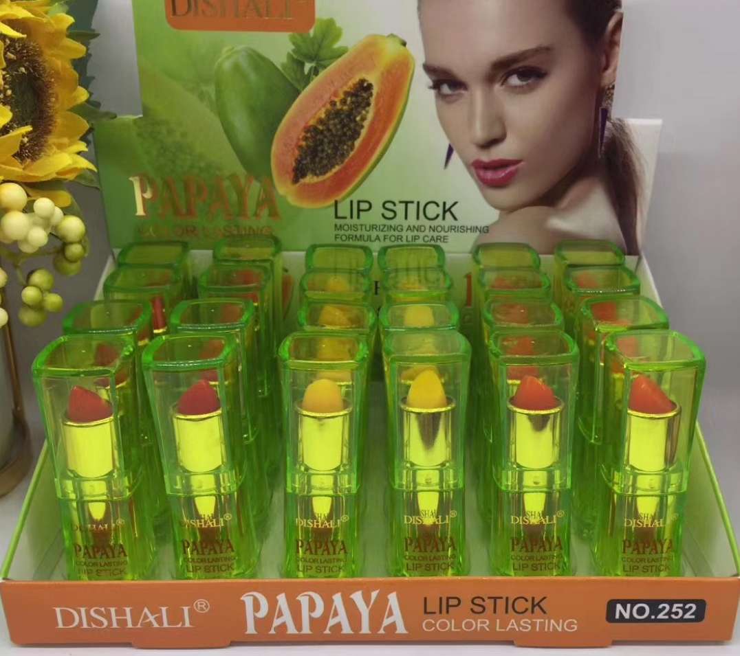 义乌好货#DISHALI 木瓜变色口红24支装长久焕彩详情图4