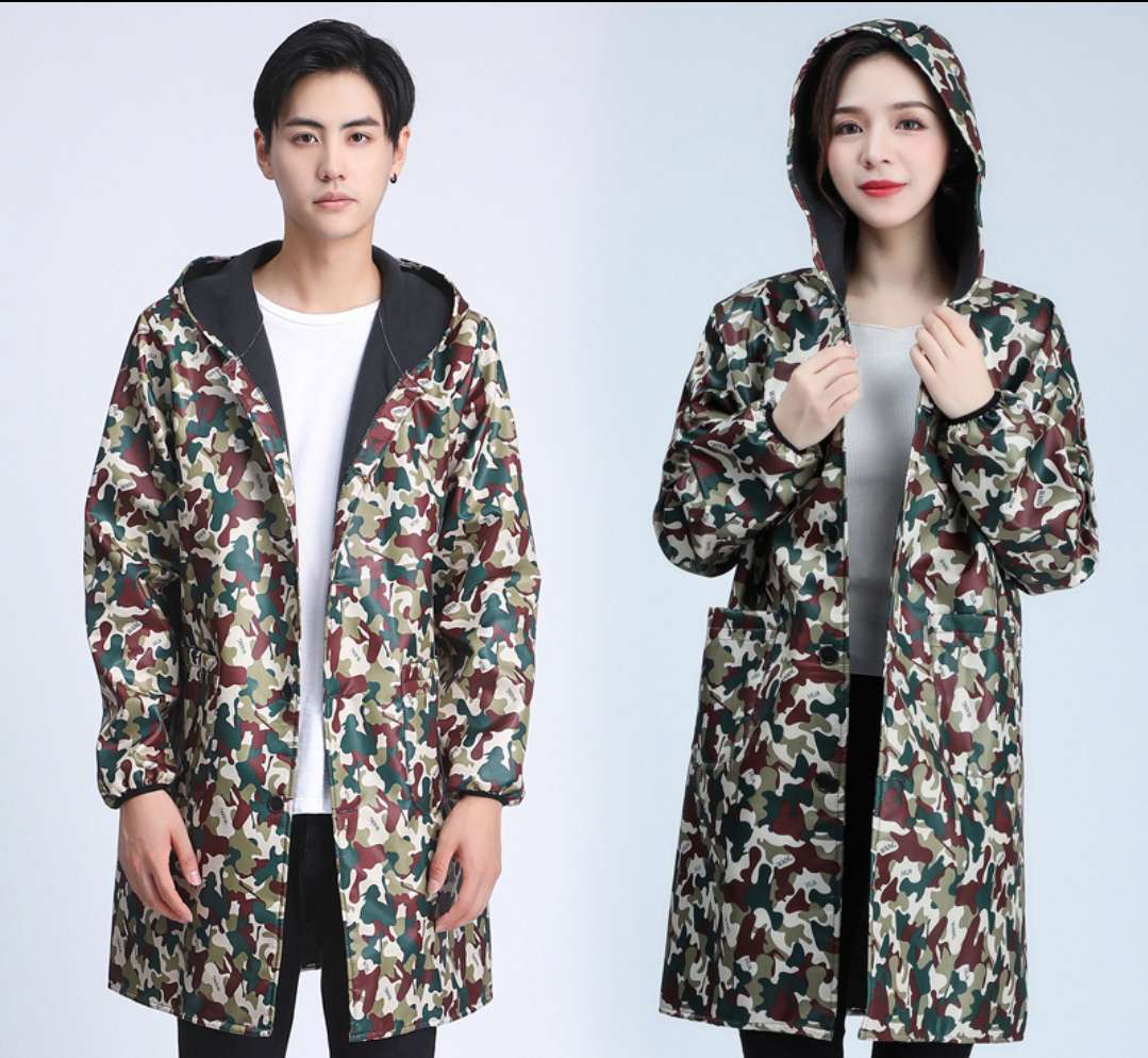 Winter thickened coverings for adults and women, fleece thickened kitchen and household aprons, waterproof and oil-resistant adult work clothes for men undefined