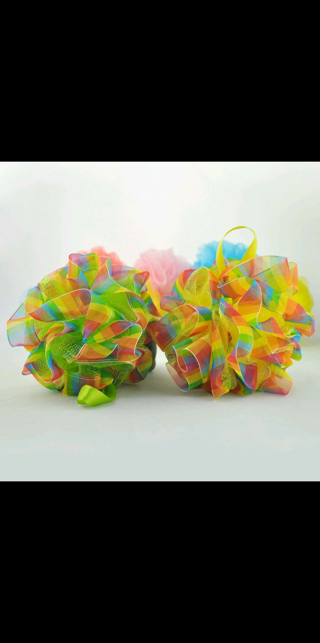 New bath flower colorful lace bath ball large multi - color batch custom thumbnail