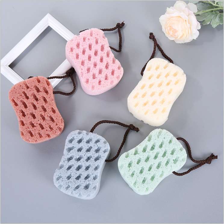 Fashion mini bath sponge cleaning to rub mud rub bath artifact thumbnail