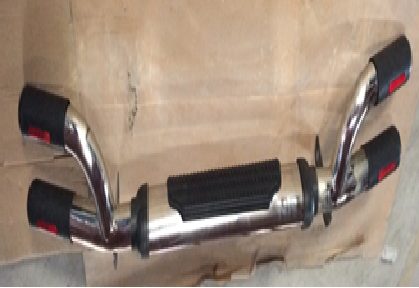 Stainless steel rear bar 1268P