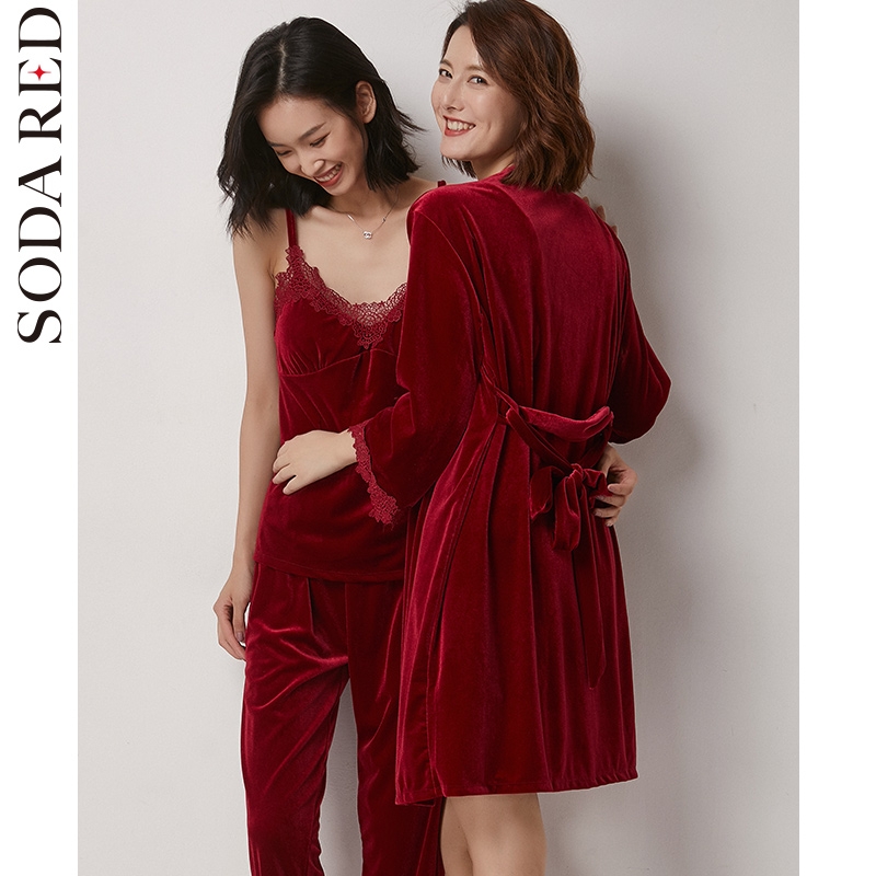 Velvet Pajamas details Picture