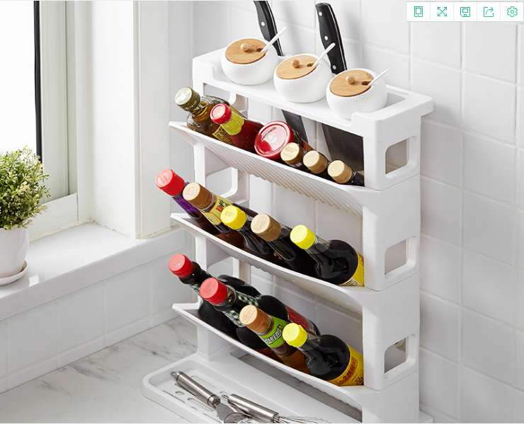 多层置物架，收纳架，调料架