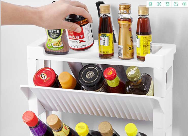 多层置物架，收纳架，调料架细节图