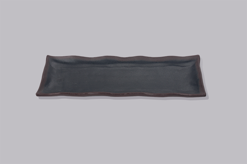 Miamine long - shaped plate hotel canteen, Japanese food shop MW8011