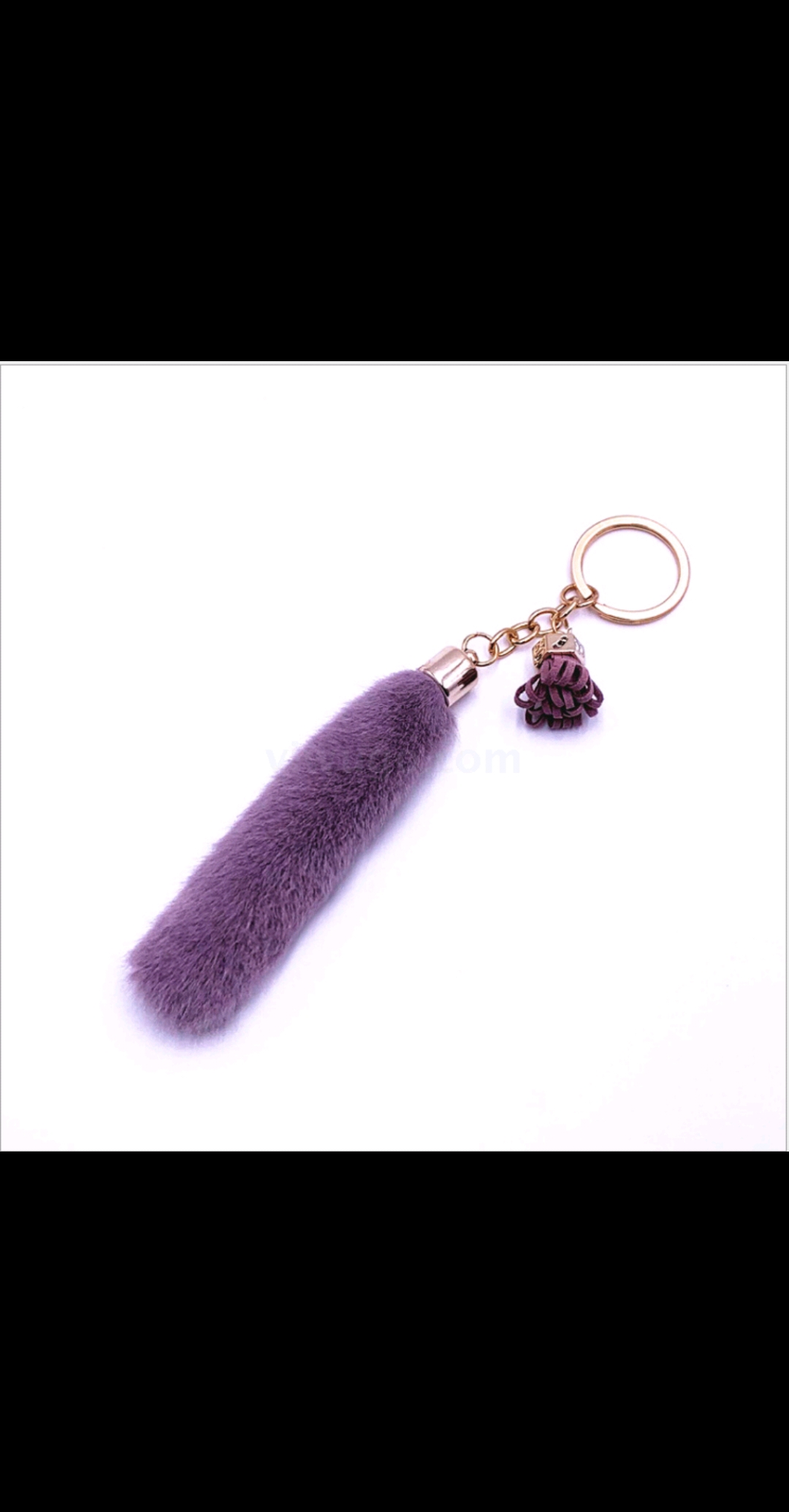 Creative keychains, cute little tails, tassels, student bags, pendants, fur gifts, car plush key chains wholesale undefined