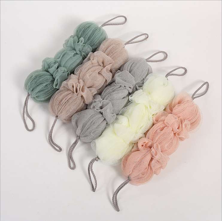 Fashionable and simple bath strip back rub back towel rub mud rub back bath artifact