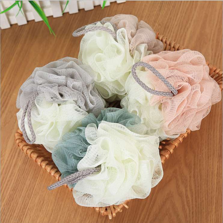 Kangli skin two-color simple fashion bath flower bath ball soft bubbling bath artifact thumbnail