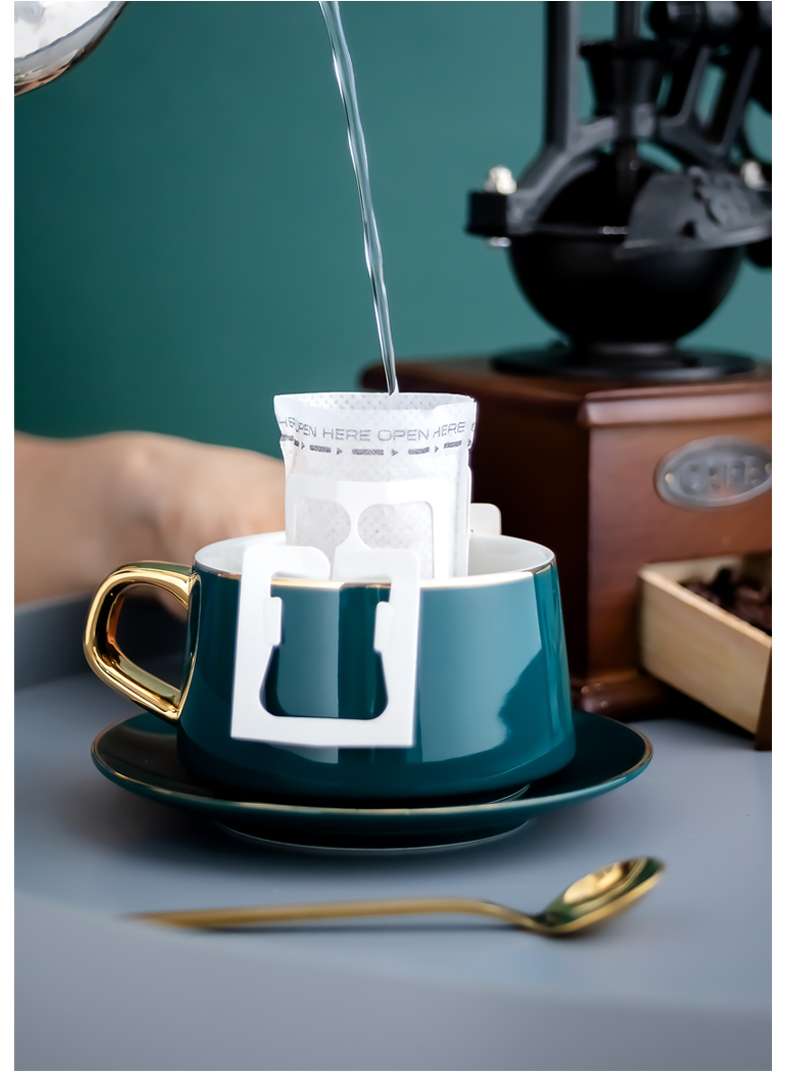 复古欧式咖啡杯精致小奢华家用陶瓷ins风花茶下午茶礼盒杯碟套装详情图7