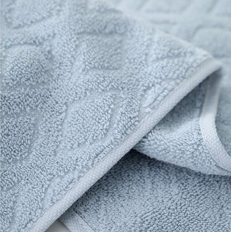 "Love Yourself, Love Your Family, Factory Direct Sale 8303 diamond-shaped Towel, 35*75cm pure cotton household towel. Item Picture