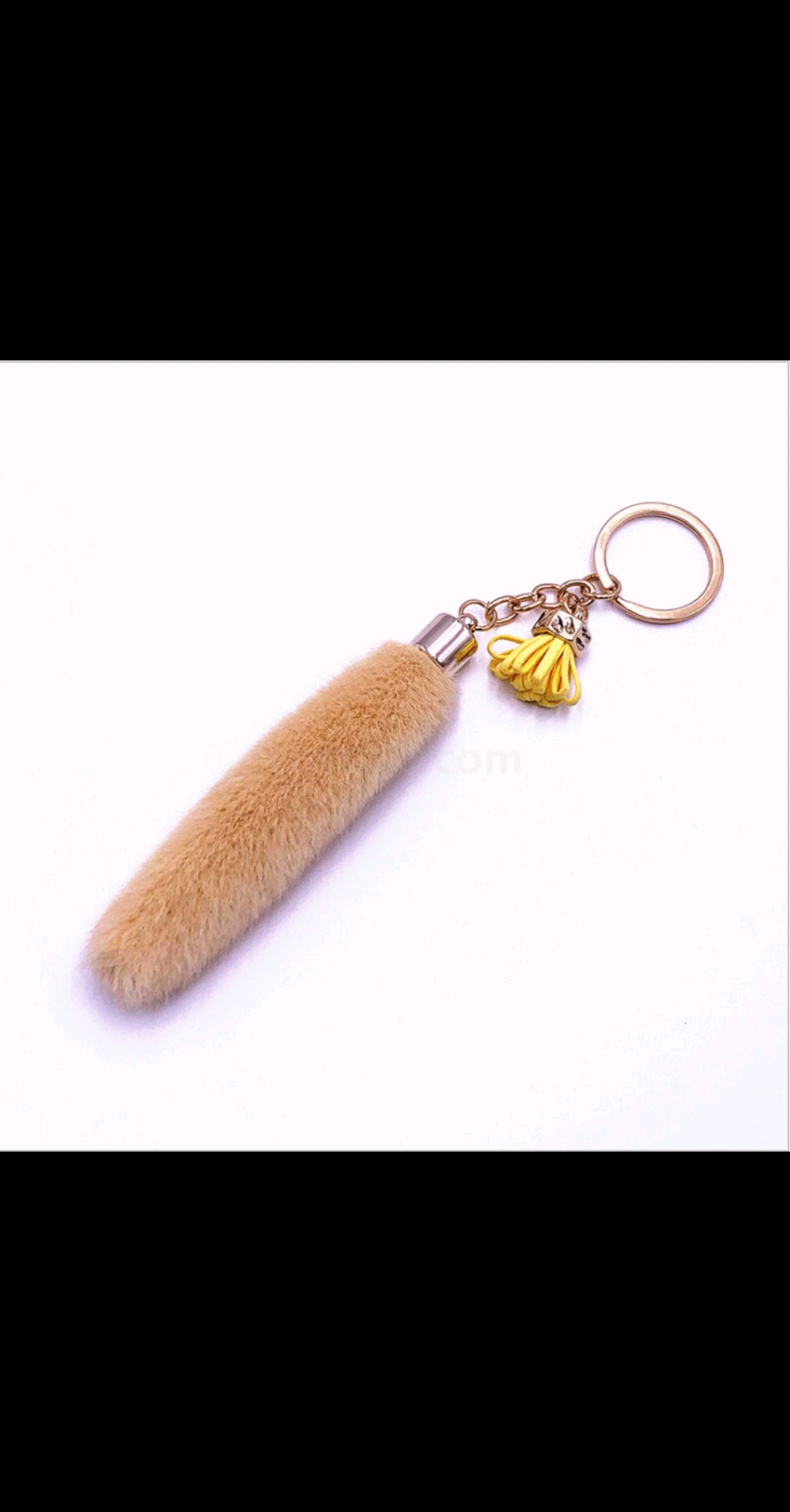 Creative keychains, cute little tails, tassels, student bags, pendants, fur gifts, car plush key chains wholesale undefined